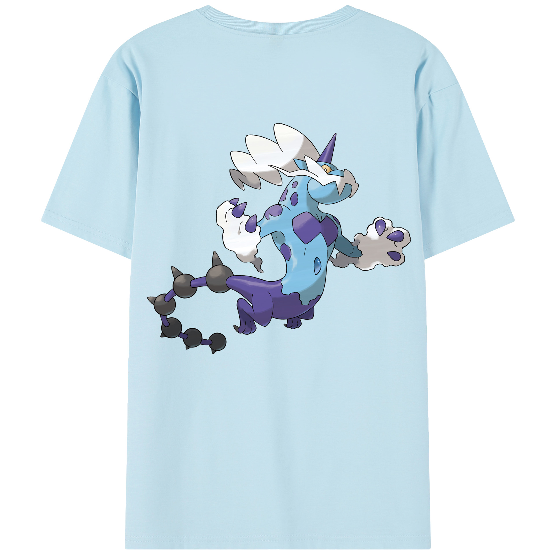 （画像用） ポケットモンスター Pokémon 綿100％半袖Tシャツ（背面プリント）